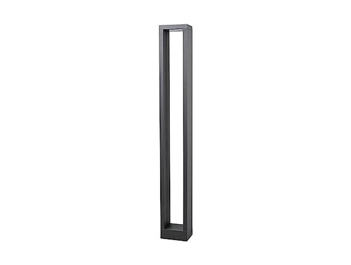Lucande LED Wegeleuchte anthrazit Gartenlampe 90 cm Pollerleuchte Aluminium Wegeleuchten außen Gartenleuchten mit Strom wetterfest IP54 Außenleuchte Aussenlampe stehend Outdoor Stehlampe Garten 435lm