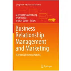 Business Relationship Management and Marketing, Fachbücher