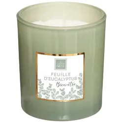 Atmosphera - Duftkerze "Mael" Eukalyptus 190 g hellgrün