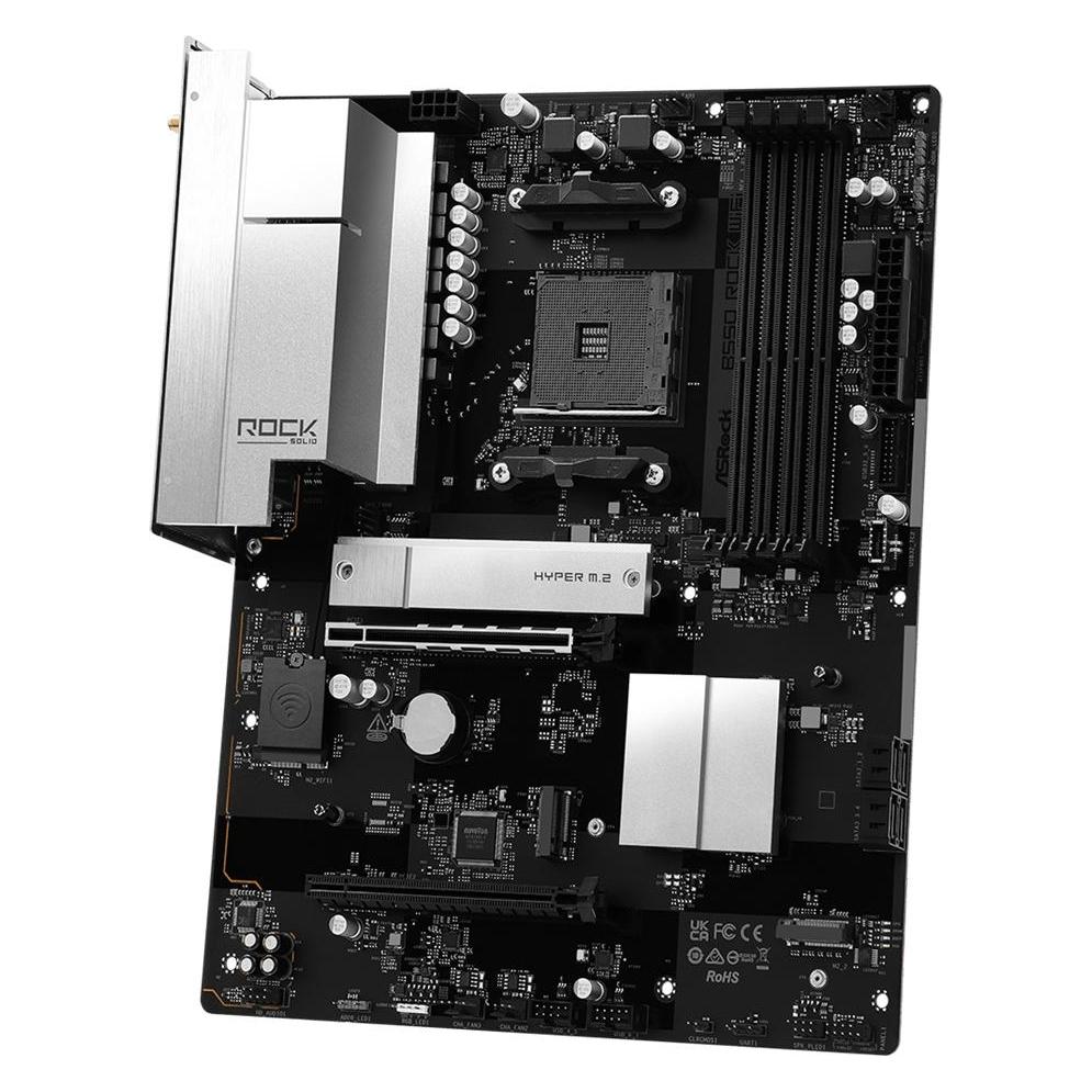 AsRock MB AMD AM4 B550 ROCK WiFi (AM4, AMD B550, ATX) (90-MXBV20-A0UAYZ)