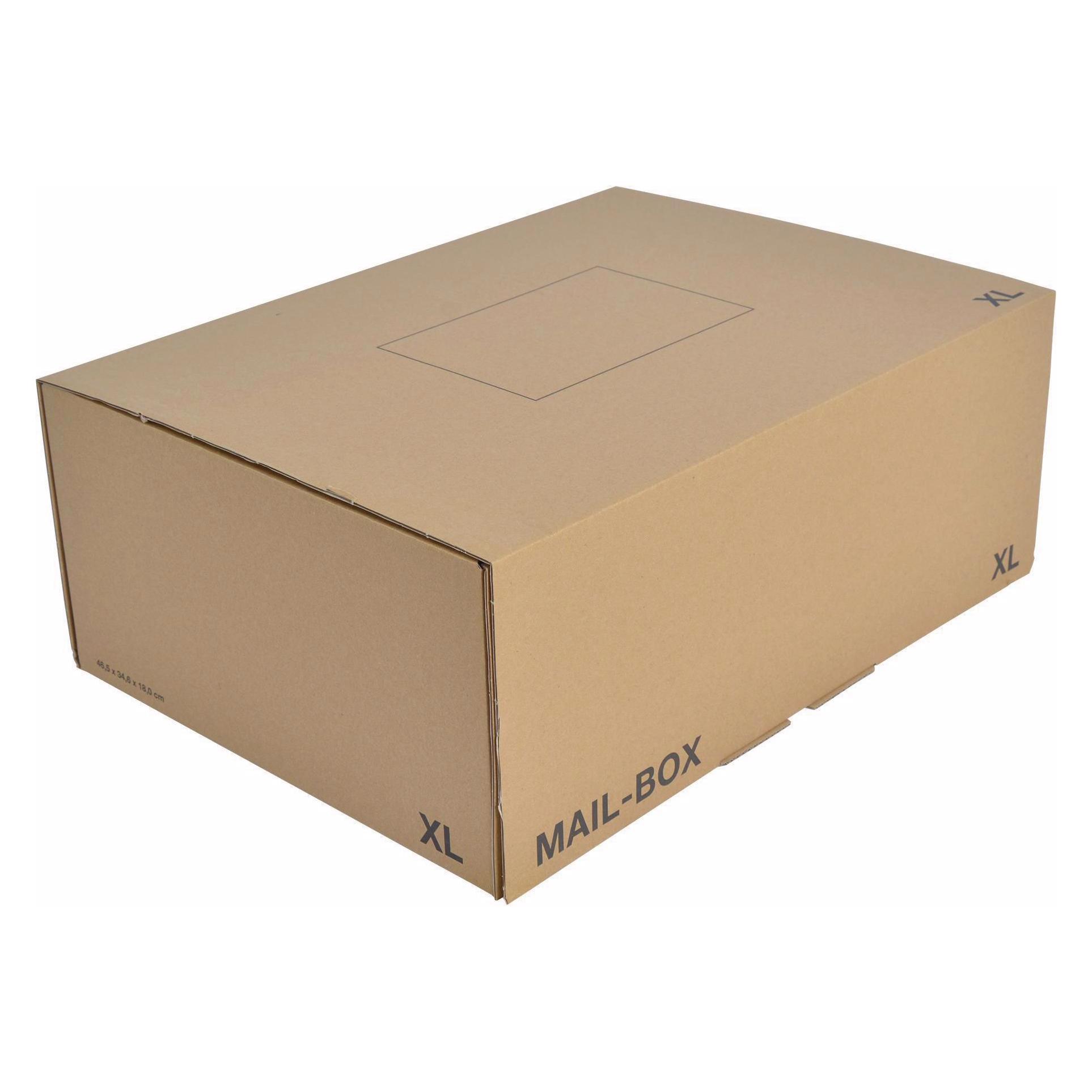 Fellowes Versandkarton Mail Box XL (1 Stk., 46 x 33.50 x 17.50 cm) (7374701)