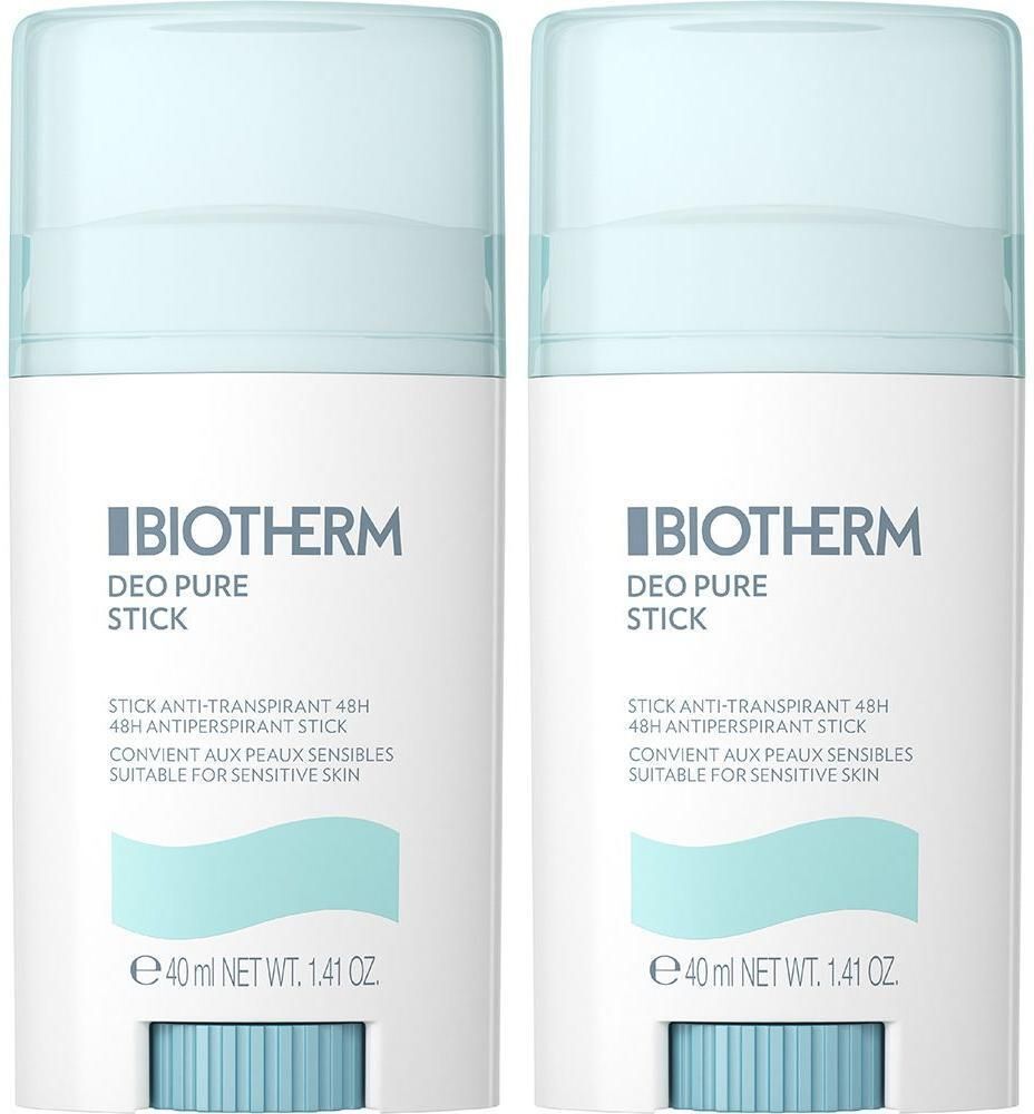 Biotherm Deo Pure Stick 2x 2x40 ml Stifte