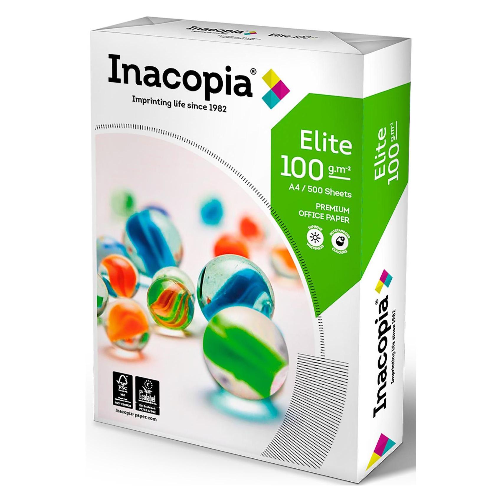 Inacopia Kopierpapier elite DIN A4 100 g/qm 250 Blatt (A4, 250 Blätter, 100 g/m²) (INC1000155)