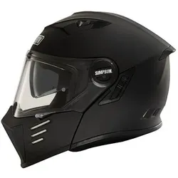 Simpson Sst, Motorradhelm, Darksome (XL, 62 cm)