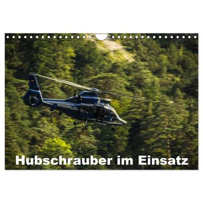 Hubschrauber im Einsatz (Wandkalender 2026 DIN A4 quer), CALVENDO Monatskalender