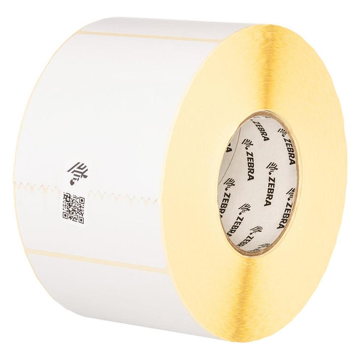 Zebra Direct 2100 Permanentes selbstklebendes Gummipapier (matt beschichtet) (101.60 mm) (880170-101)