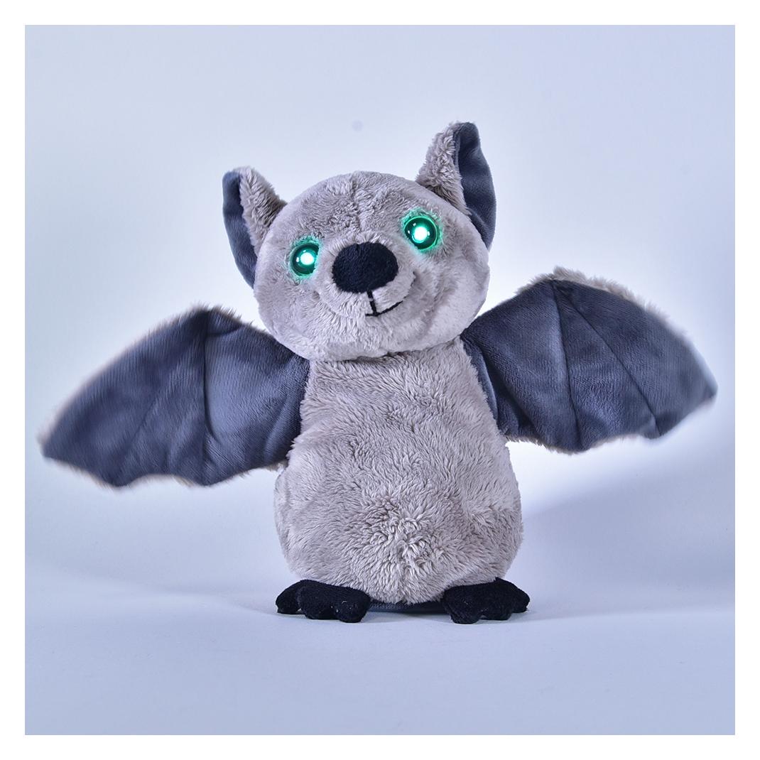 Kögler Plüsch Laber Fledermaus Batty grau 9x32x18cm (18 cm) (72023654)