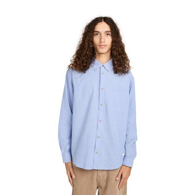 Langarmhemd ELEMENT "Button Down Regular Oxford", Herren, Gr. XL, blau (oxford blau), Obermaterial: 100% Baumwolle., Hemden