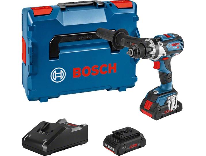 BOSCH Professional 06019G010A BOSCH Professional GSR 18V-110 C Akku-Bohrschrauber-Set 18\,0 V\, mit 2 Akkus