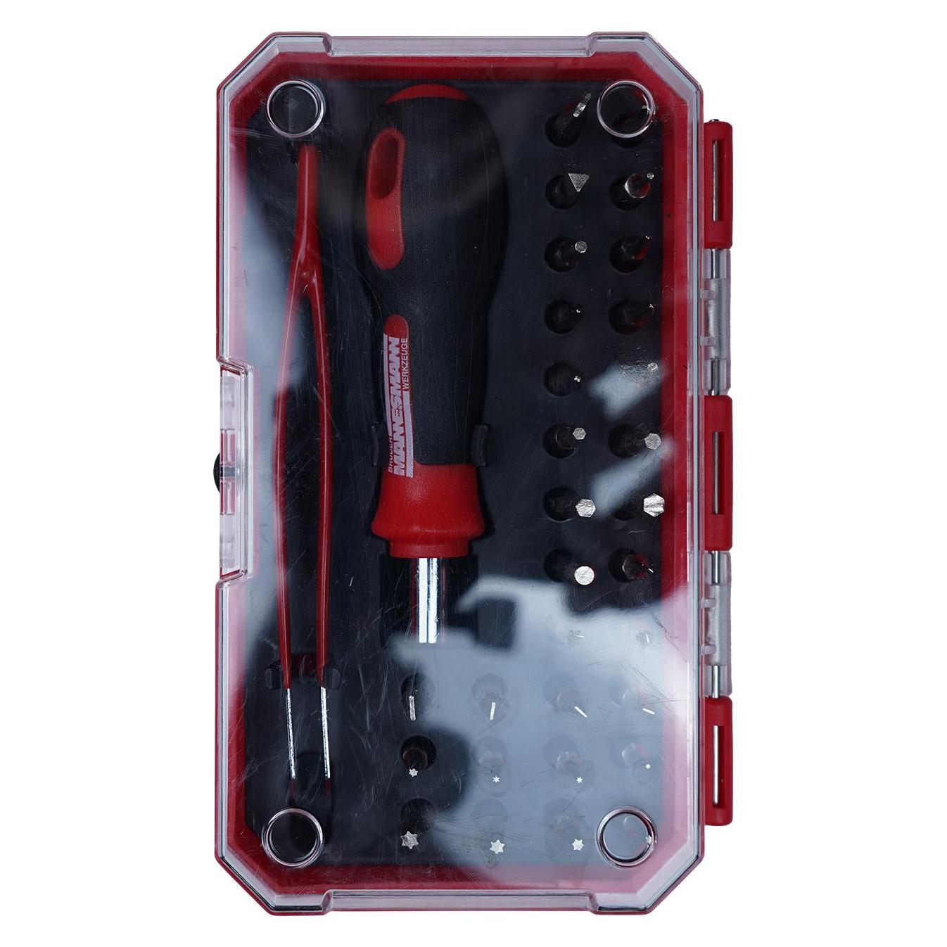 Mannesmann 36-tlg. Feinmechaniker-Werkzeugsatz (M11838)