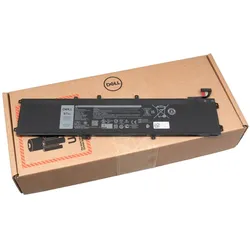 Dell 6-cell 97 Wh (6 Zellen, 8500 mAh), Notebook Akku, Schwarz