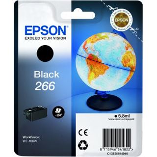 Epson Workforce Tinte WF-100 schwarz 266, Kapazität: 250