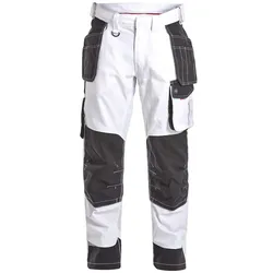 Handwerkerhose "2811-254" Galaxy - 46 - weiß/anthrazit