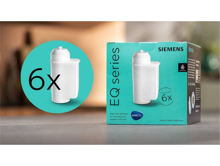 Siemens - TZ70063A BRITA Intenza Waterfilter voor volautomatische koffiemachines - EQ Series - 6 stuks