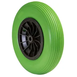 WAGNER® design yourself Schubkarrenrad Vollgummi RO 8402 grün