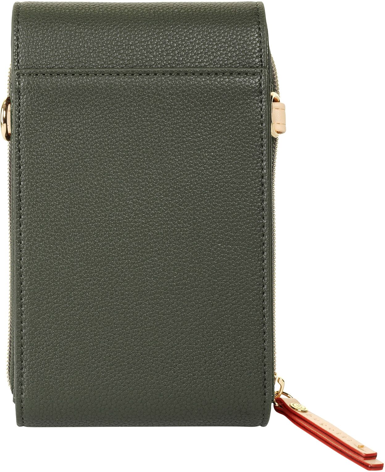 Abendtasche BUGATTI "BUGATTI Damen ELLA", Damen, Gr. B/H/T: 11cm x 17cm x 4cm onesize, grün, Kunstfaser, leicht glänzend, unifarben, Taschen Abendtasche grün B/H/T: 11cm x 17cm x 4cm onesize