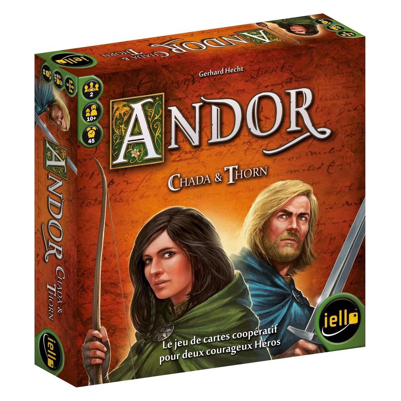 Kosmos Kartenspiel Andor - Chada & Thorn (Französisch, 2 Spieler) (82_51311)