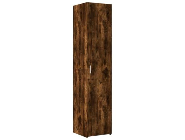 KGHFDVB Highboard Räuchereiche 40x42,5x185 cm Holzwerkstoff Mit Türen und Fächern, Griff, pflegeleichte Oberfläche, für Wohnzimmer, Schlafzimmer, Flur