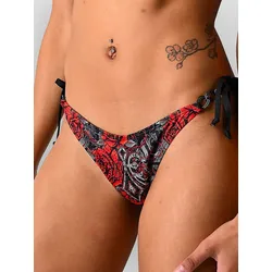 Affliction Crimson Temple Bikini Bottom black Gr. S
