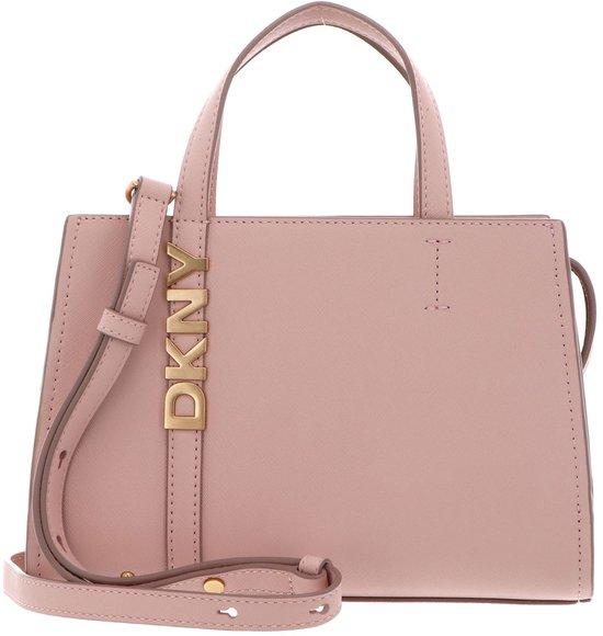 Dkny Avril Handtasche 25 x 17 x 6 cm, Leder, Rosa Hardware, 2 Fächer
