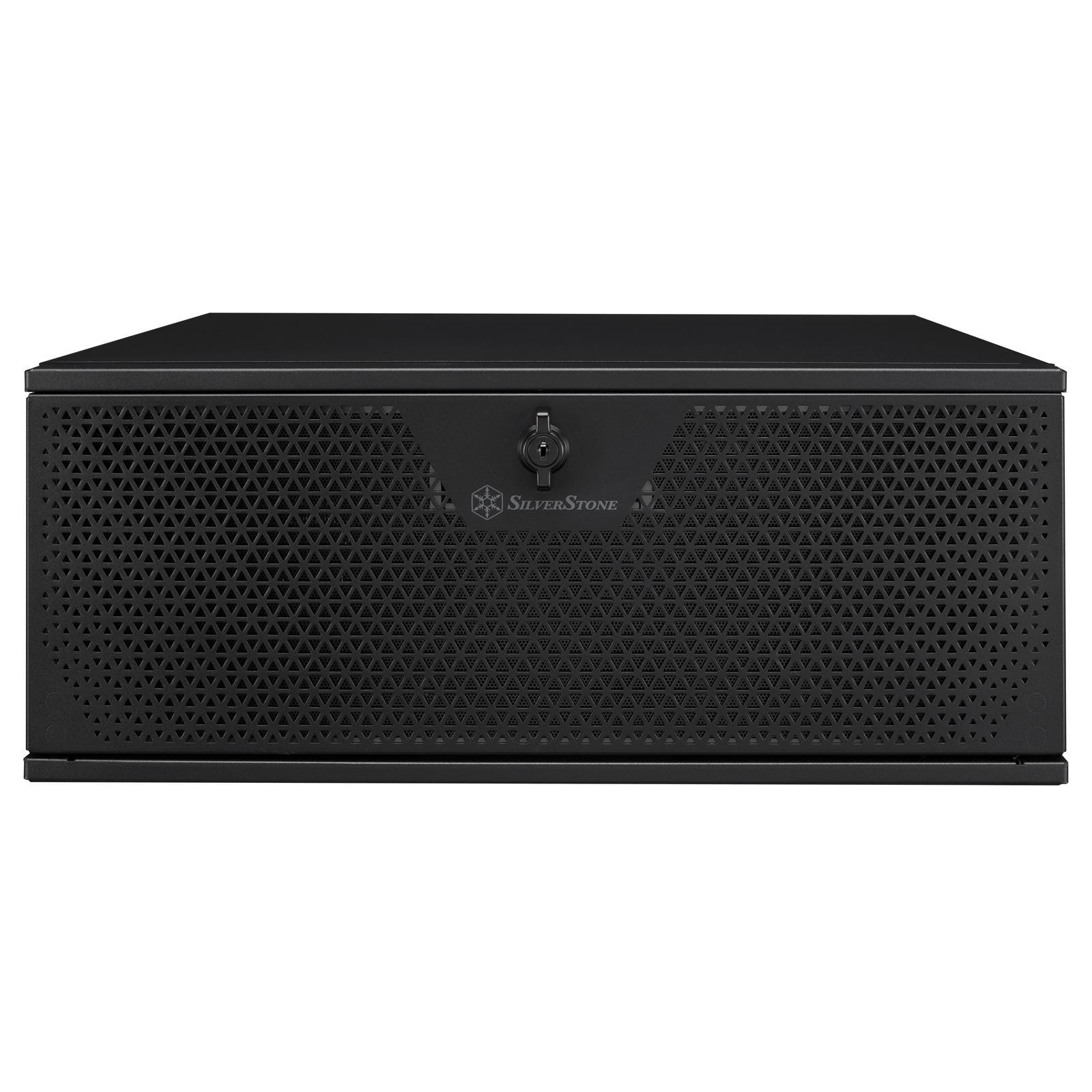 SilverStone Technology GmbH Silverstone RM42-502 4U Industrial Server Gehäuse Schwarz SST-RM44