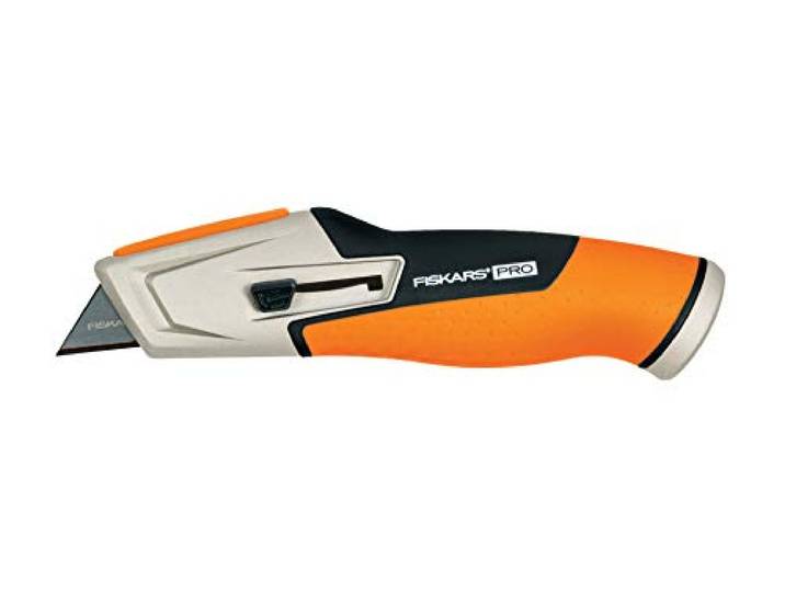 Fiskars Universeel mes met intrekbaar Mes, Lengte 17,7 cm