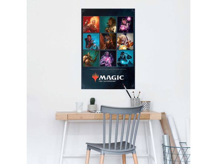 Affiche Magic The Gathering Papier Multicolore 61 x 92 x 0cm