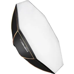 Walimex pro pro Octagon Orange Line 120 (Softbox, 120 cm), Softbox + Reflektor