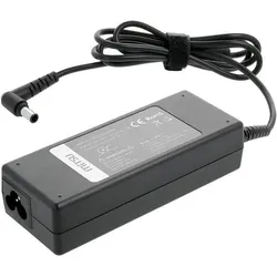 Mitsu notebook charger 19.5v 4.7a 6.5x4.4 pin - sony (90 W), Notebook Netzteil, Schwarz
