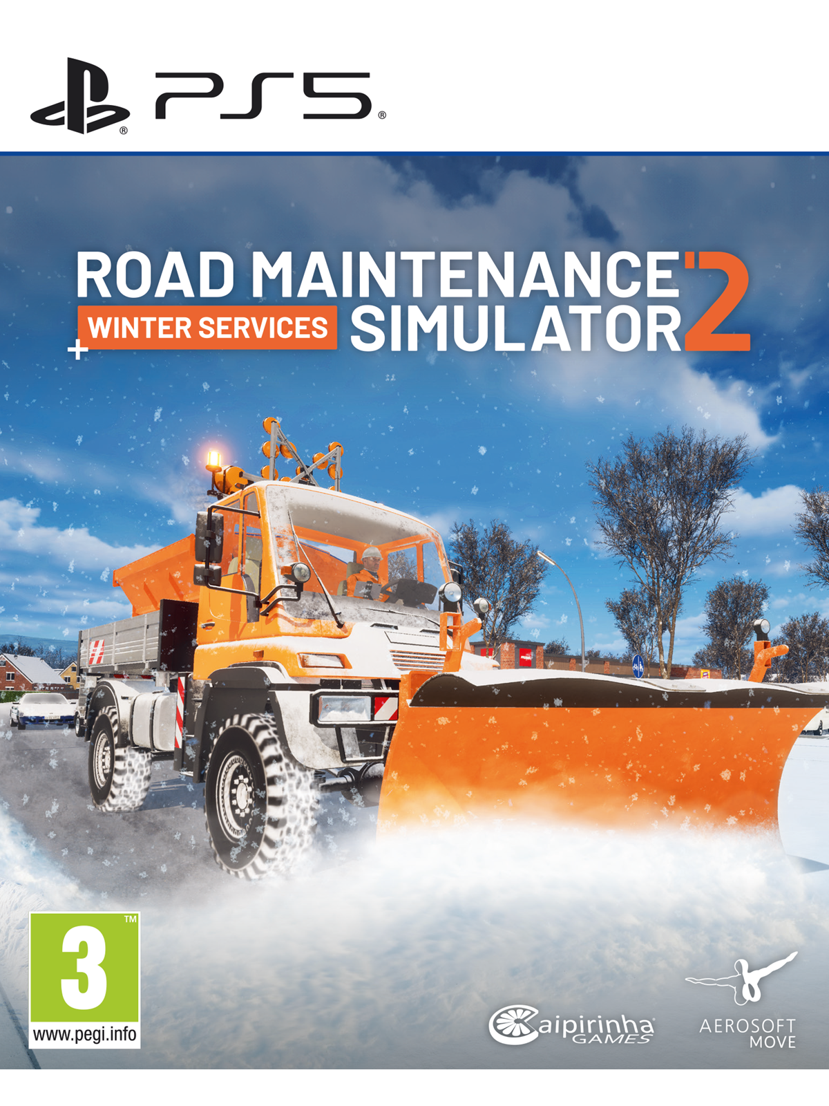 Road Maintenance Simulator 2 - Winter Services - Sony PlayStation 5 - Simulator - PEGI 3