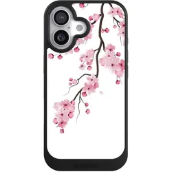 Nivocase Hülle für Apple iPhone 17 Handyhülle NIVOcore Case Schwarz Asien Japan Kirschblüten (Apple iPhone 17), Smartphone Hülle, Schwarz