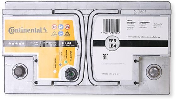 Continental 2800012005280 Batterie