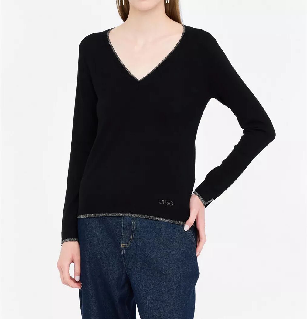 LIU JO - Pullover, für Damen, Black, Größe S