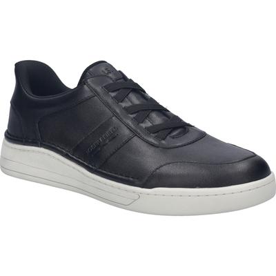 Sneaker JOSEF SEIBEL "Cleve 11, schwarz", Herren, Gr. 42, schwarz, Obermaterial: 100% Rindsleder Leather cow., Schuhe Sneaker