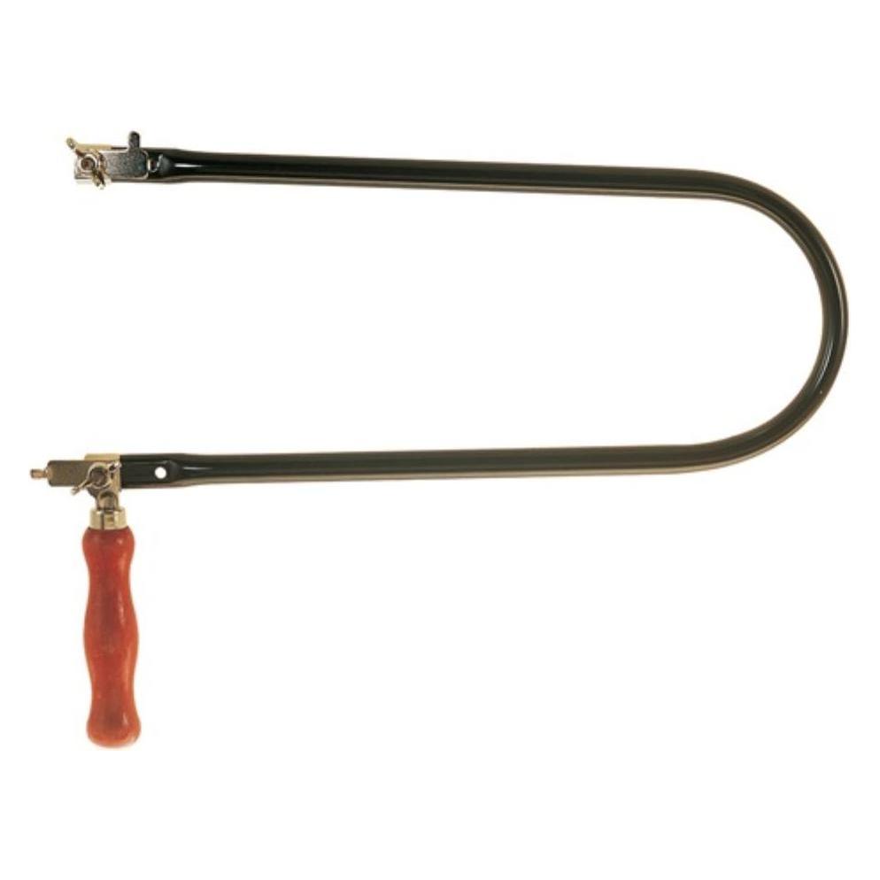 HP Autozubehör Laubsägebogen Stahlrohr-Ø13 mm Ausladung 320 mm mit Holzheft (490001)