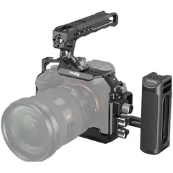 SmallRig 3669D Cage Kit for Sony Alpha 7R V / 7 IV / 7S III / 7 V (Advanced Edition) (Cage), Video Zubehör, Schwarz