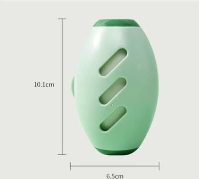 Inspired Living PureRoll Reusable Lint Roller For Pet Hair & Clothes green