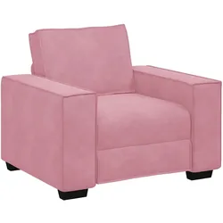 vidaXL Sessel Rosa 100x78x84 cm Samt
