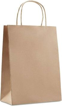Paper Large busta regalo grande 26x11x36 cm carta 150g marrone Personalizzate o neutre