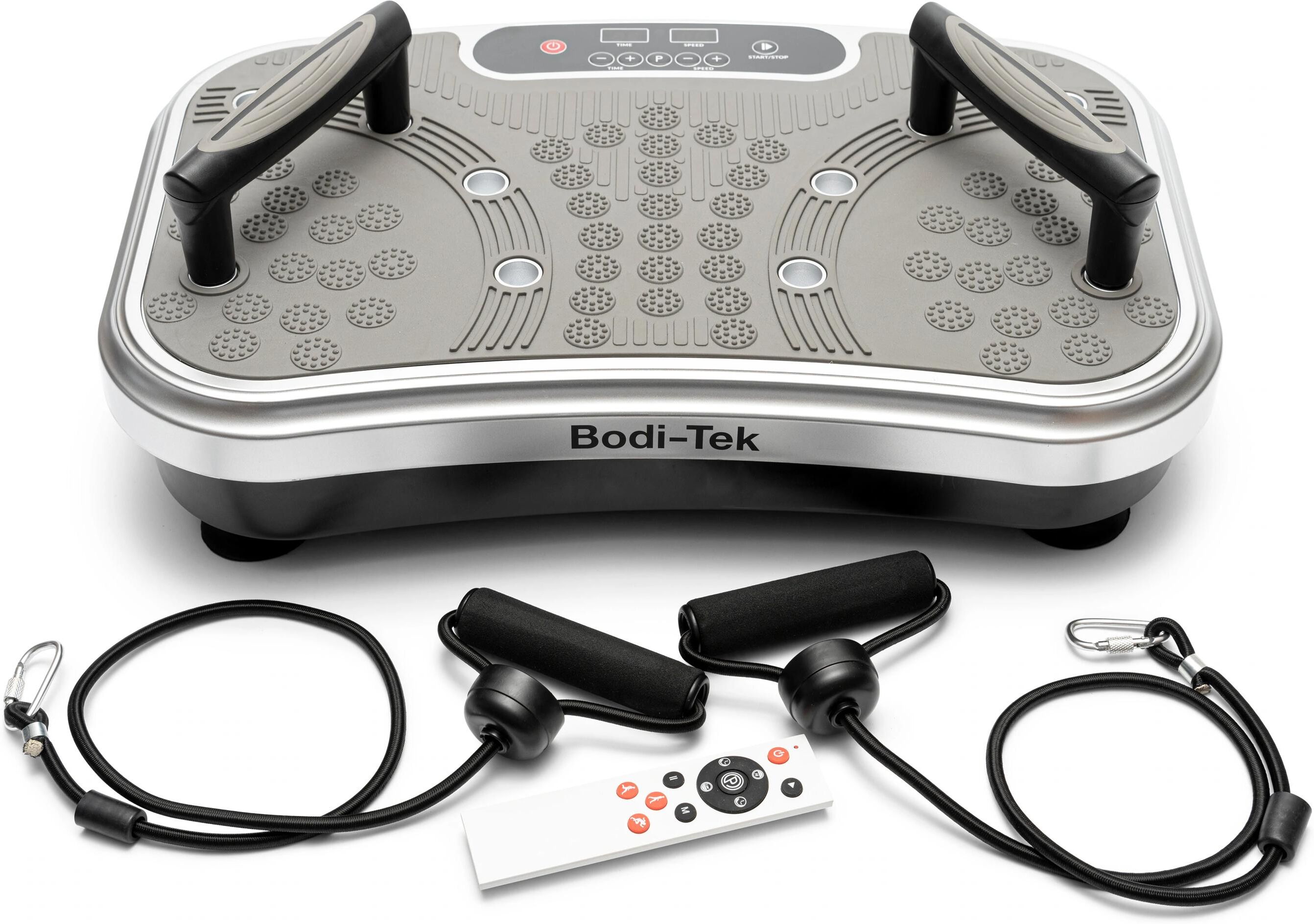 Vibrationsplatte BODI-TEK "Exercise Pro", grau (bunt), Vibrationsplatten, Vibrationsplatte bunt Einheitsgröße