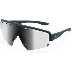 Gloryfy, Herren, Sportbrille, Radbrille G31 Underdog (Stratos Anthr., Turq.Matt, grey-silver mirror), Türkis