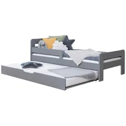 Bett Bennet mit ca. 90x200 cm Hellgrau