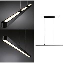 Paulmann URail Pendel Lento Hochvolt-Schienensystem-Leuchte URail LED Schwarz (matt) 96816