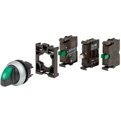 Eaton Leuchtwahltaste, RMQ-Titan, rastend, 3 110925, Schalter + Taster, Grün