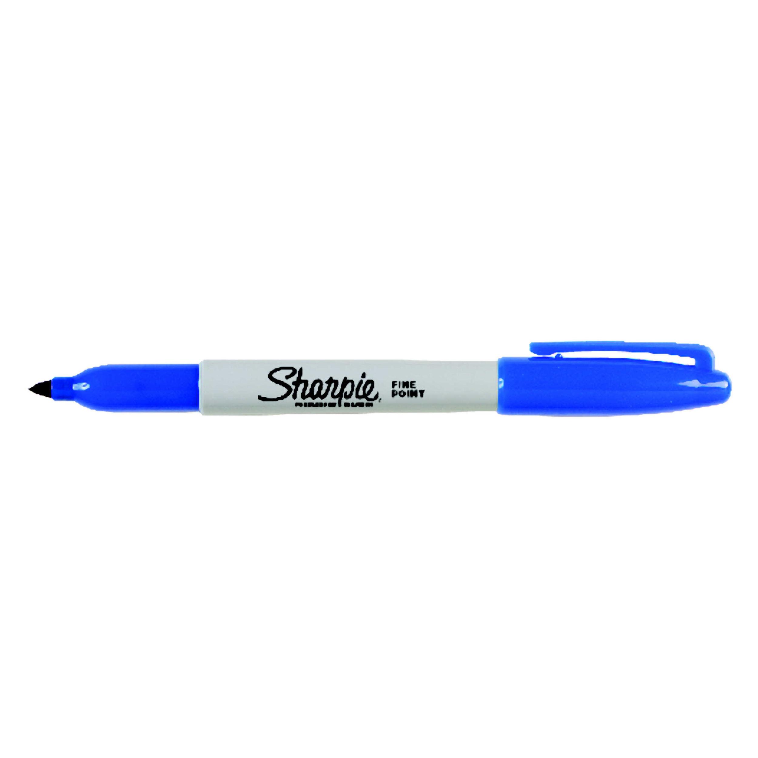 Paper Mate Permanent marker sharpie, fine, rund, blå (1x) (S0810950)