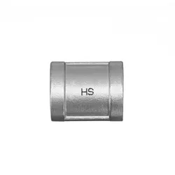 Hermann Schmidt Edelstahl-Muffe 1 1/4" Innengewinde/Innengewinde