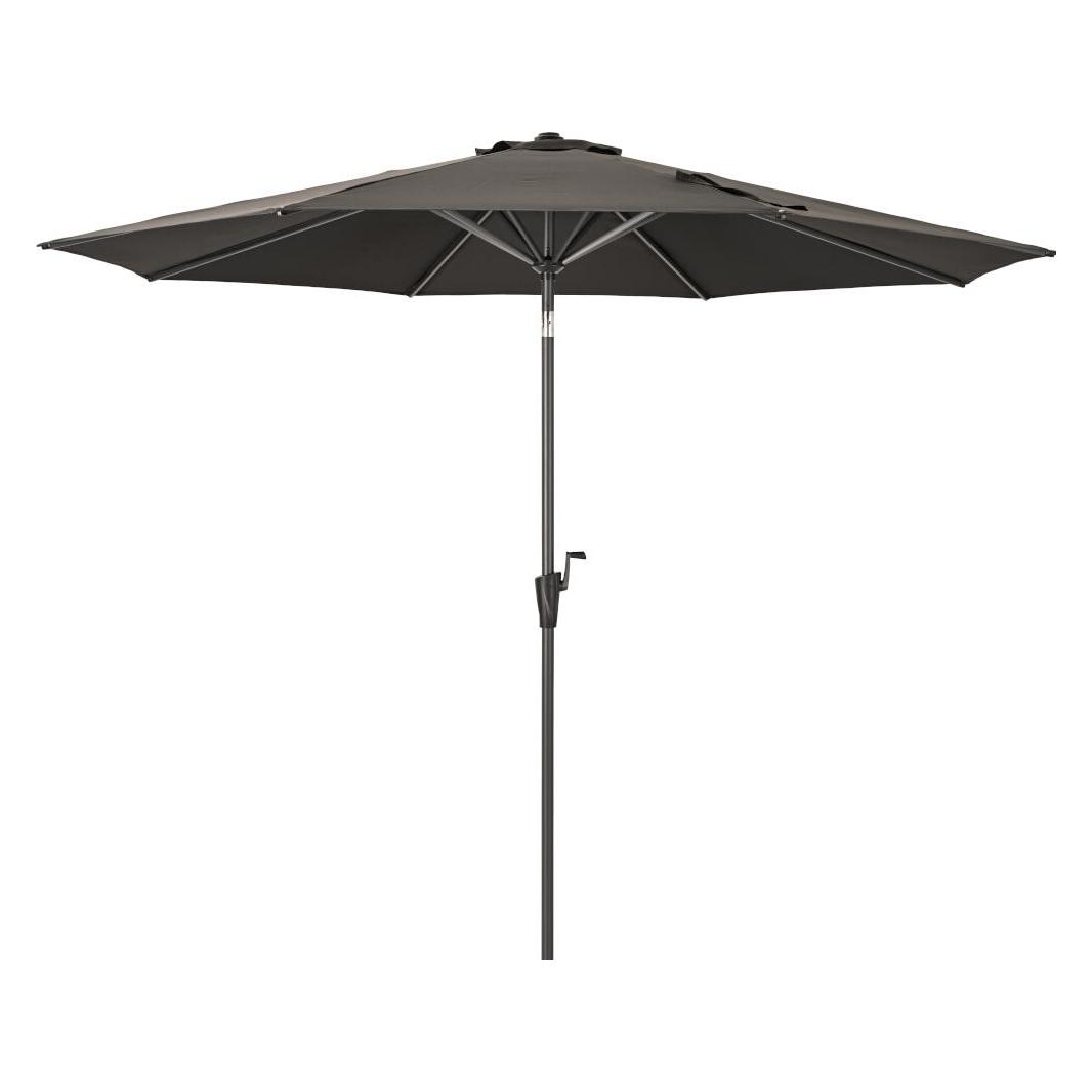 Siena Garden FAGUS Autotilt Mittelstockschirm Ø300 cm, Bezug 100% Polyester PA-beschichtet, 200g/m² UPF50+ (2.93 m) (W01071)