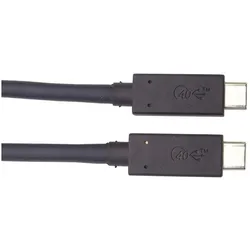 PremiumCord USB4™ 8K@ kabel Thunderbolt 3 certifikovanÃ1⁄2 USB-IF (0.80 m, USB 4), USB Kabel