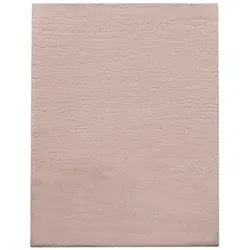 TT Home, Teppich, Hochflor Teppich Schlafzimmer Kunstfell Flauschig Kaninchenfell Imitat (160 x 120 cm)
