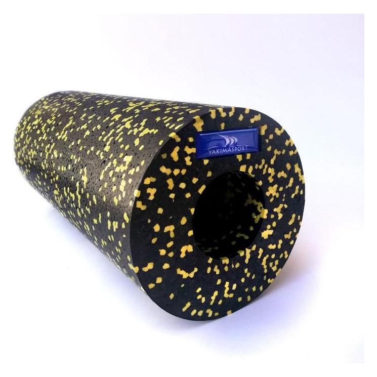 Yakimasport EPP Roller Wałek do masażu gładki Black - Yellow (14 cm) (UTPP16455)